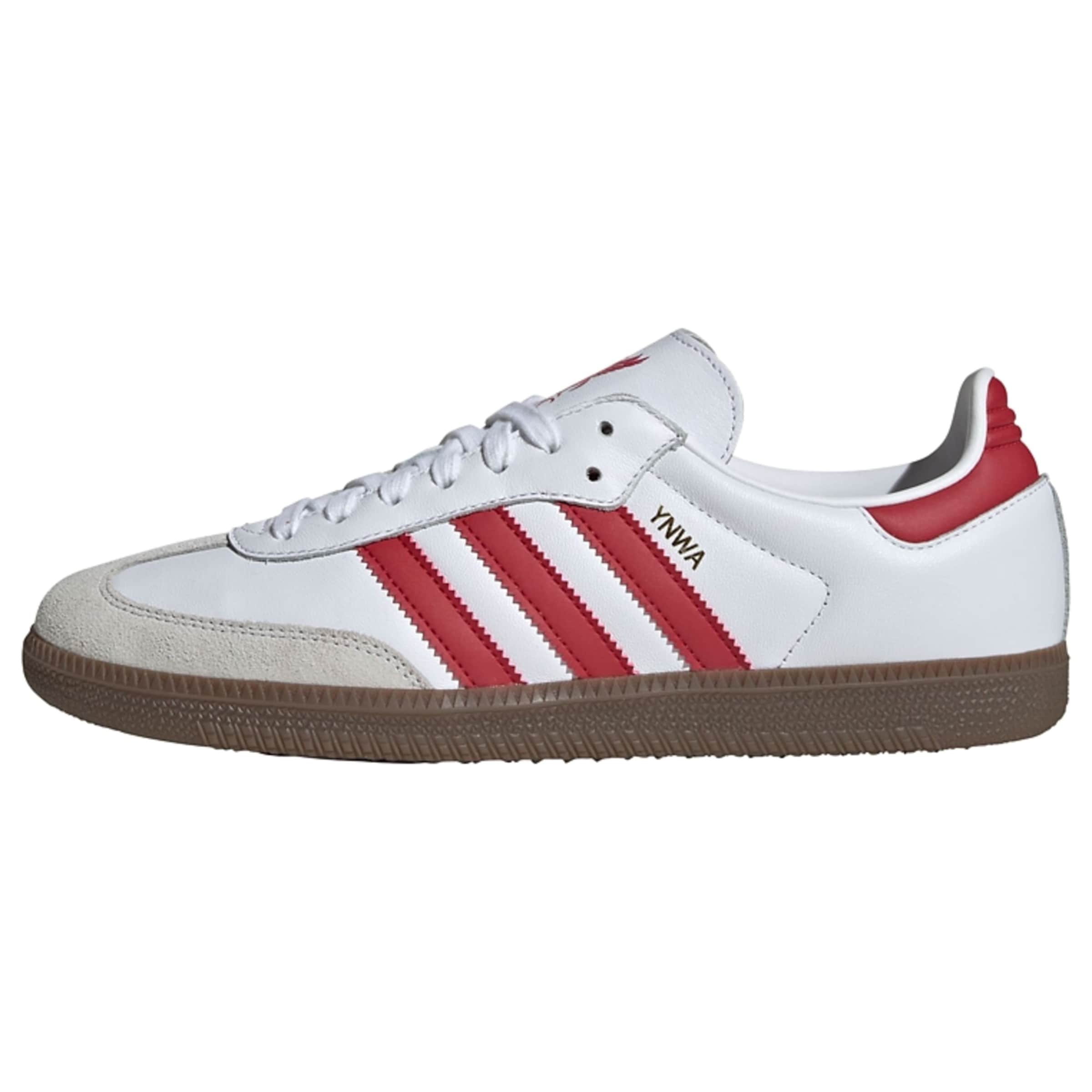 ADIDAS ORIGINALS Platform trainers 'Samba Manchester United' in White: front