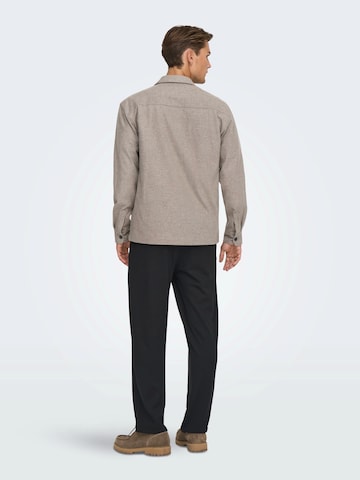 Only & Sons Between-Season Jacket 'ONSMARK' in Grey
