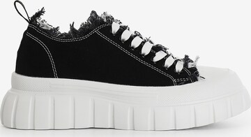 Sneaker bassa di CAFè NOIR in nero: frontale