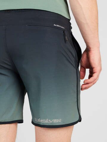 QUIKSILVER Regular Boardshorts 'OMNI SCALLOP' i blå