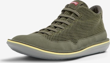 CAMPER Lace-Up Shoes 'Beetle' in Green: front