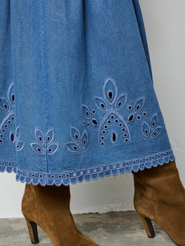 Gonna ' TellyCC ' di co'couture in blu