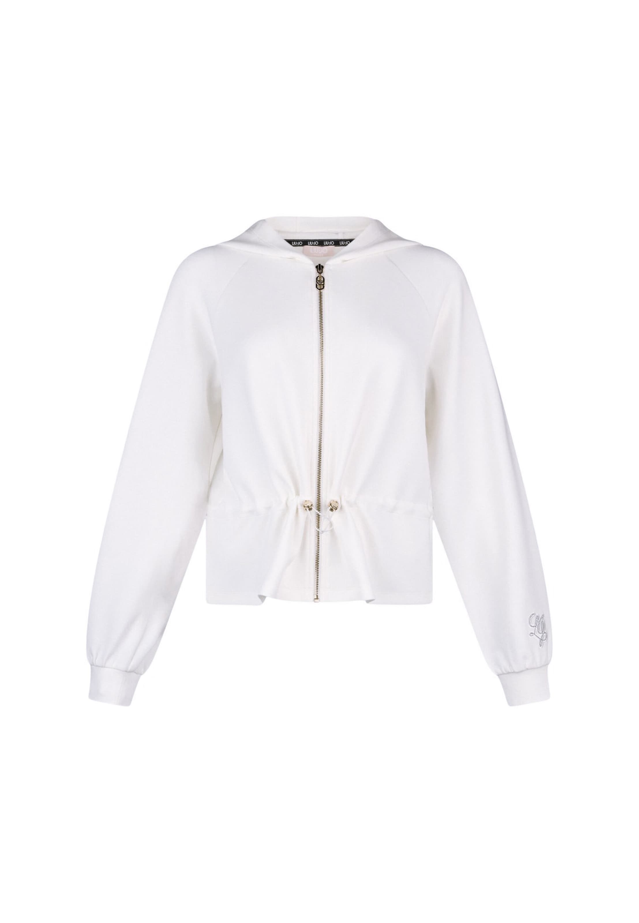 Liu Jo Sweat jacket in White: front