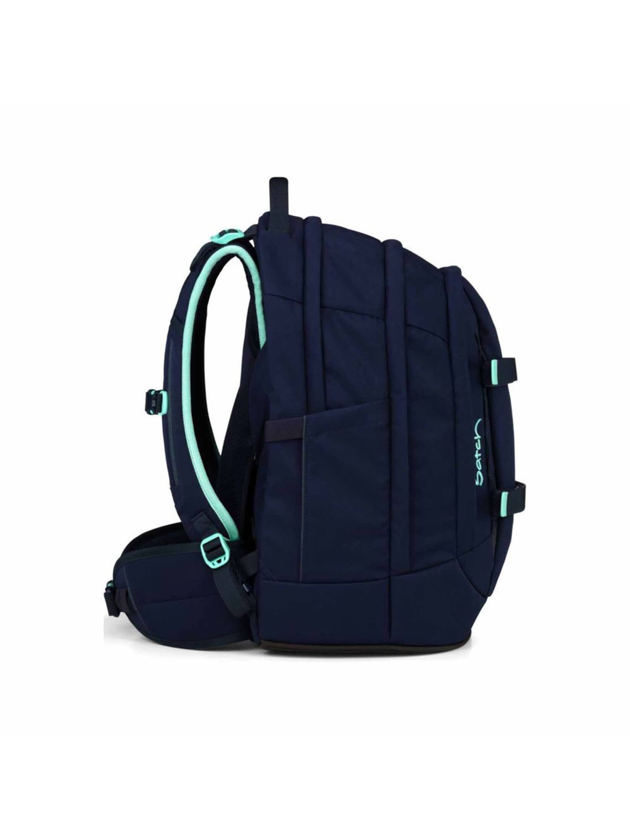 Satch Rucksack 'Pack Schulrucksack Set 3tlg'‌‌‌‌‌‌‌‌‌ in Blau