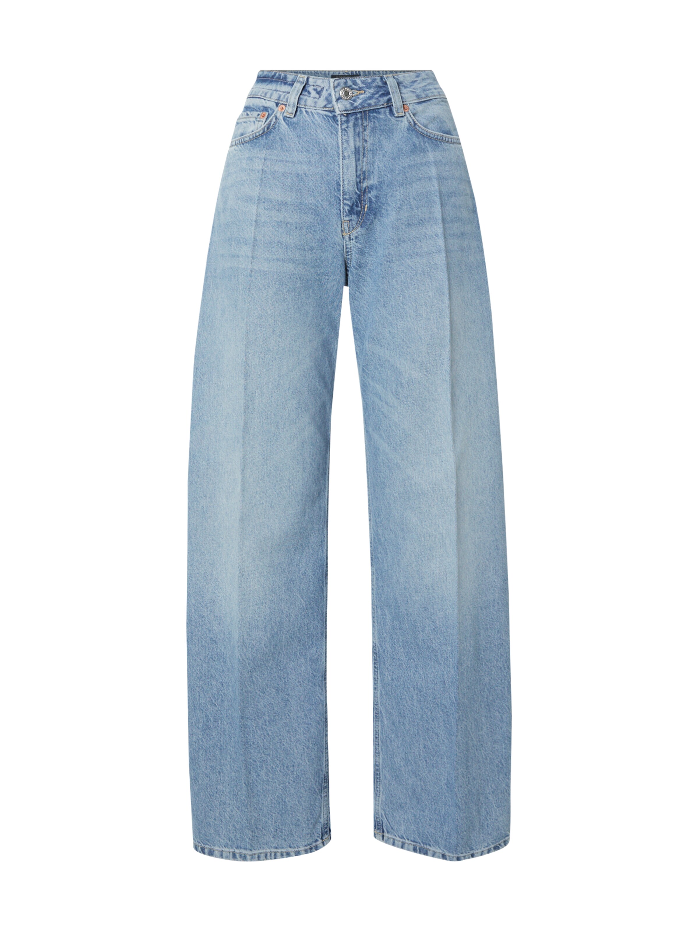 DRYKORN Wide leg Jeans 'Medley' in Blue: front