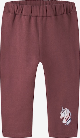 NAME IT Regular Hose 'NMFVENUS' in Rot: Vorderseite