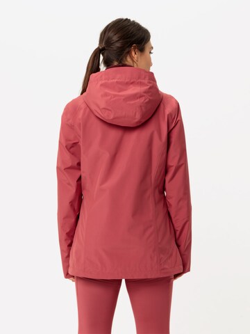 VAUDE Functionele jas ' Rosemoor 3in1 II ' in Rood