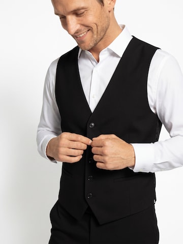 Finshley & Harding London Anzugweste 'Wesdon' in Schwarz