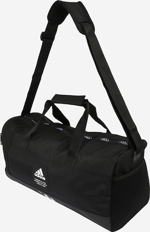 ADIDAS SPORTSWEAR Sports Bag '4Athlts Small Duffel' in Black: front