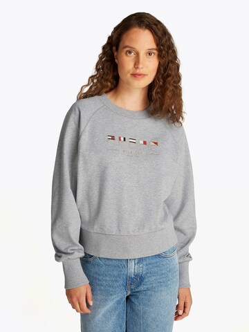 TOMMY HILFIGER Sweatshirt in Grey: front