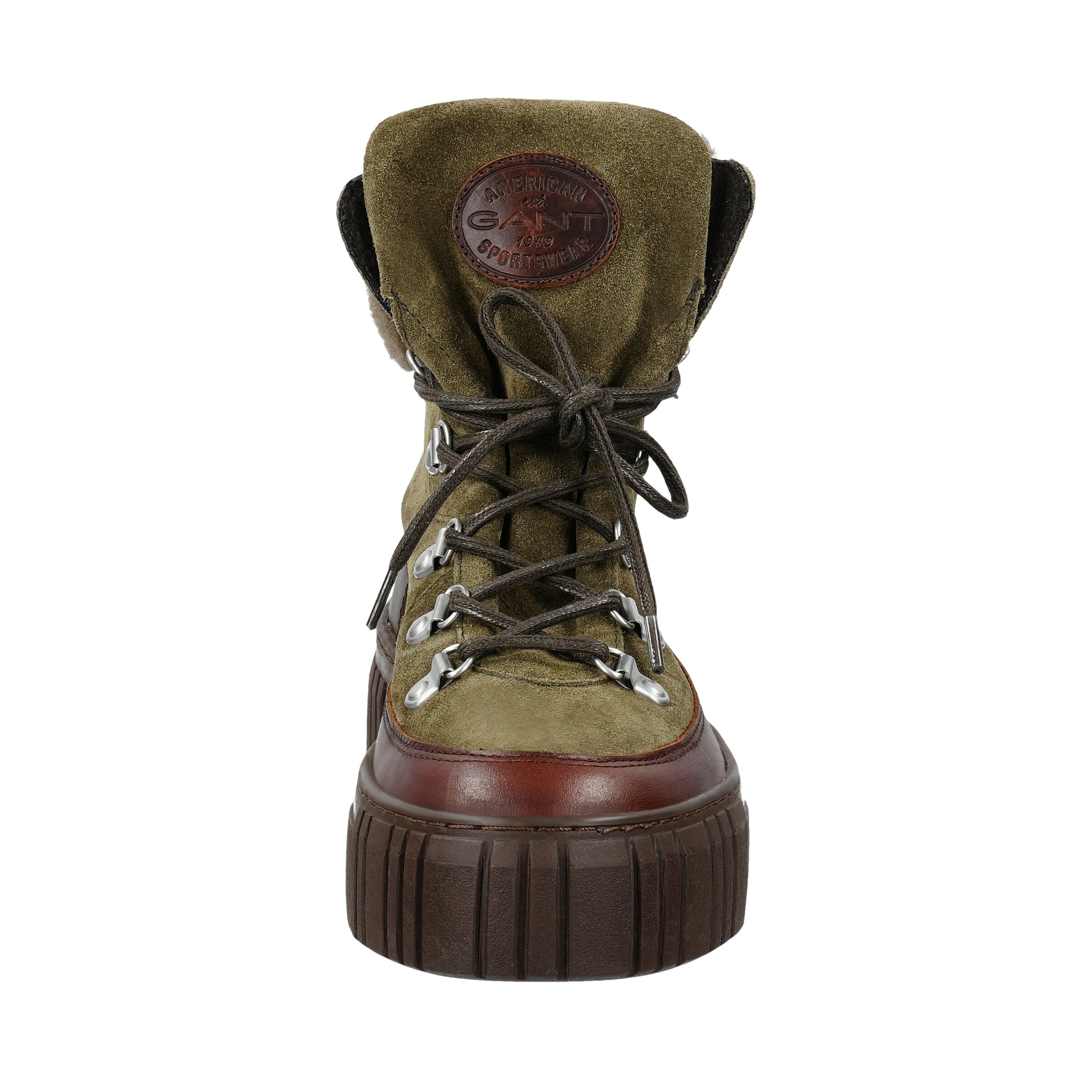 GANT Lace-up bootie in Green