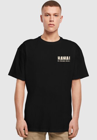 T-Shirt 'Hawai' Merchcode en noir : devant