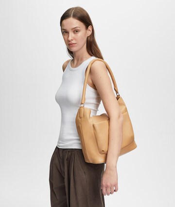 Liebeskind Berlin Shoulder Bag ' EVER ' in Brown: front