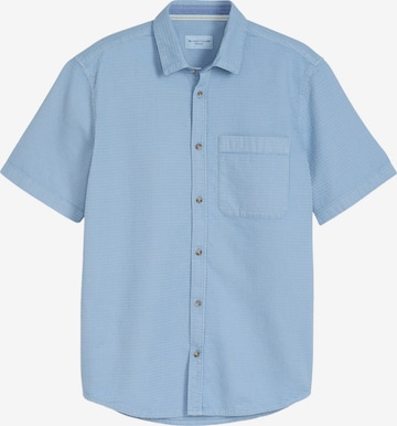 Regular fit Cămașă de la TOM TAILOR pe albastru: față