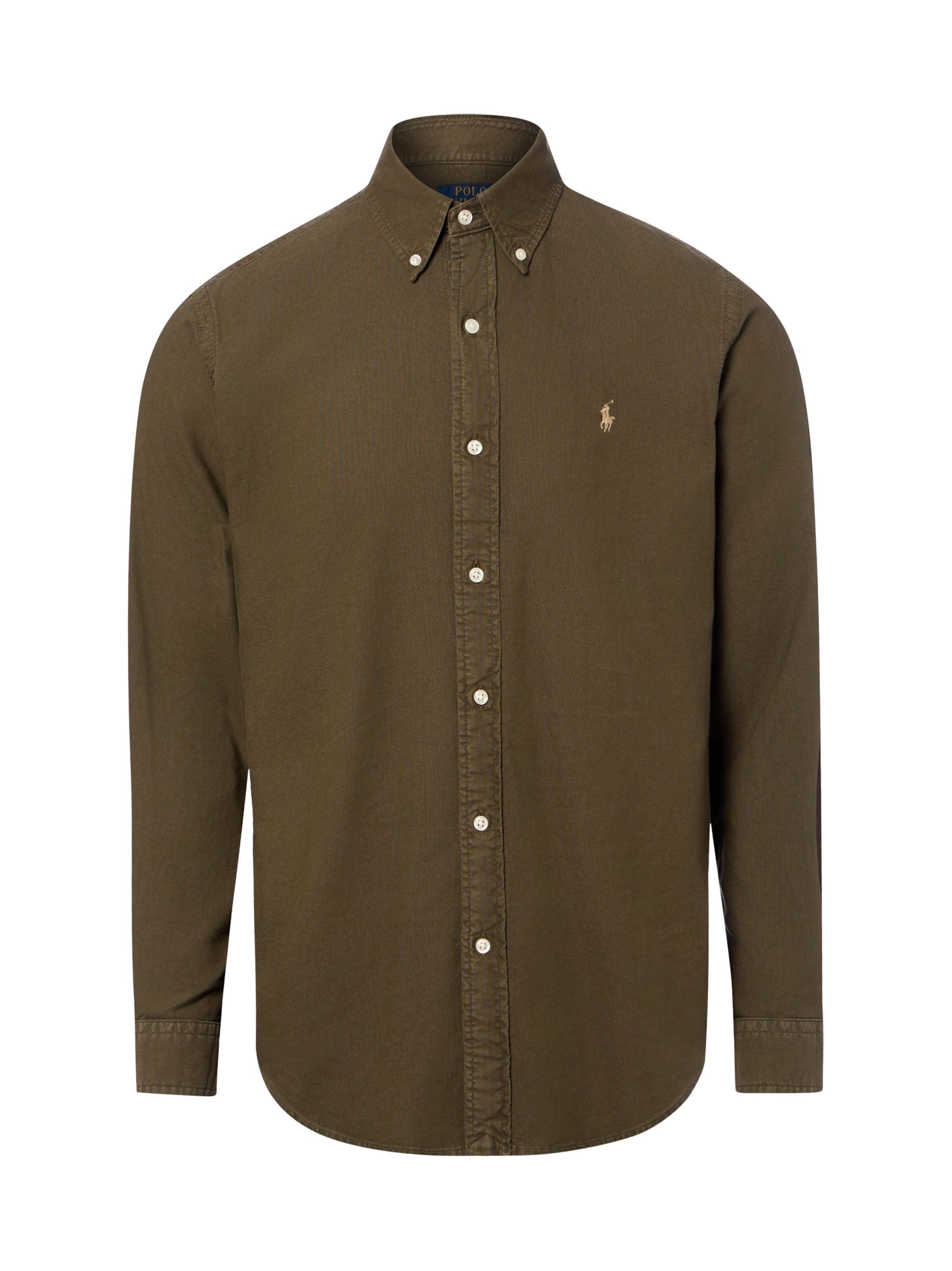 Chemise Polo Ralph Lauren en vert : devant