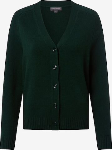 Franco Callegari Gebreid vest in Groen: voorkant