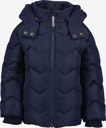 BLUE SEVEN Between-season jacket in Blue: front