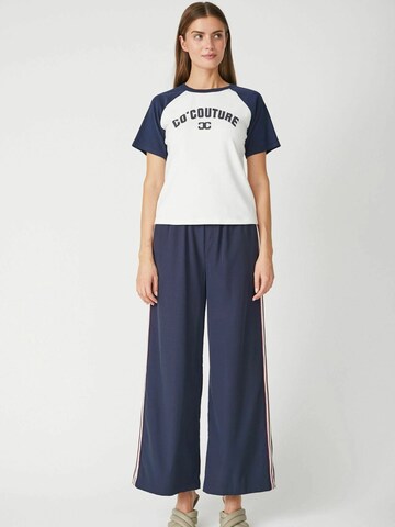 Maglietta 'Edge' di co'couture in blu