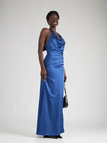 mascara - Vestido de noche en azul