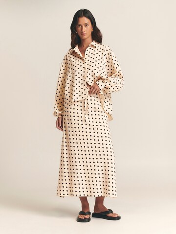 Jupe 'Pilots' St MRLO en beige