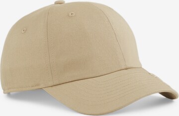 Casquette PUMA en beige : devant