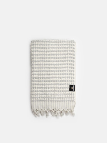 MARSIKOH Beach Towel 'PomPom' in Grey: front