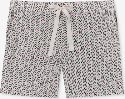 SCHIESSER Pyjamabroek ' 95/5 ' in de kleur Lichtroze / Zwart / Wit, Productweergave
