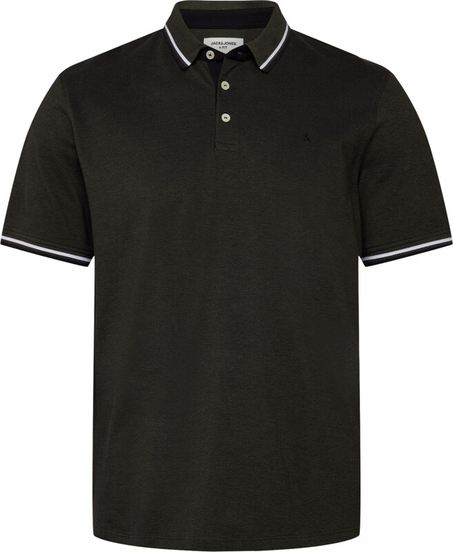 Jack & Jones Plus Shirt in Dunkelgrün Jack & Jones Plus Shirt in Dunkelgrün