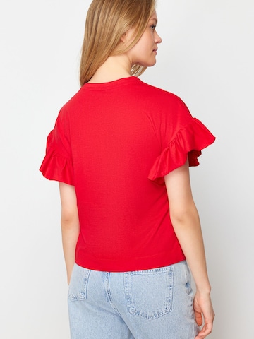 Trendyol Shirt in Red