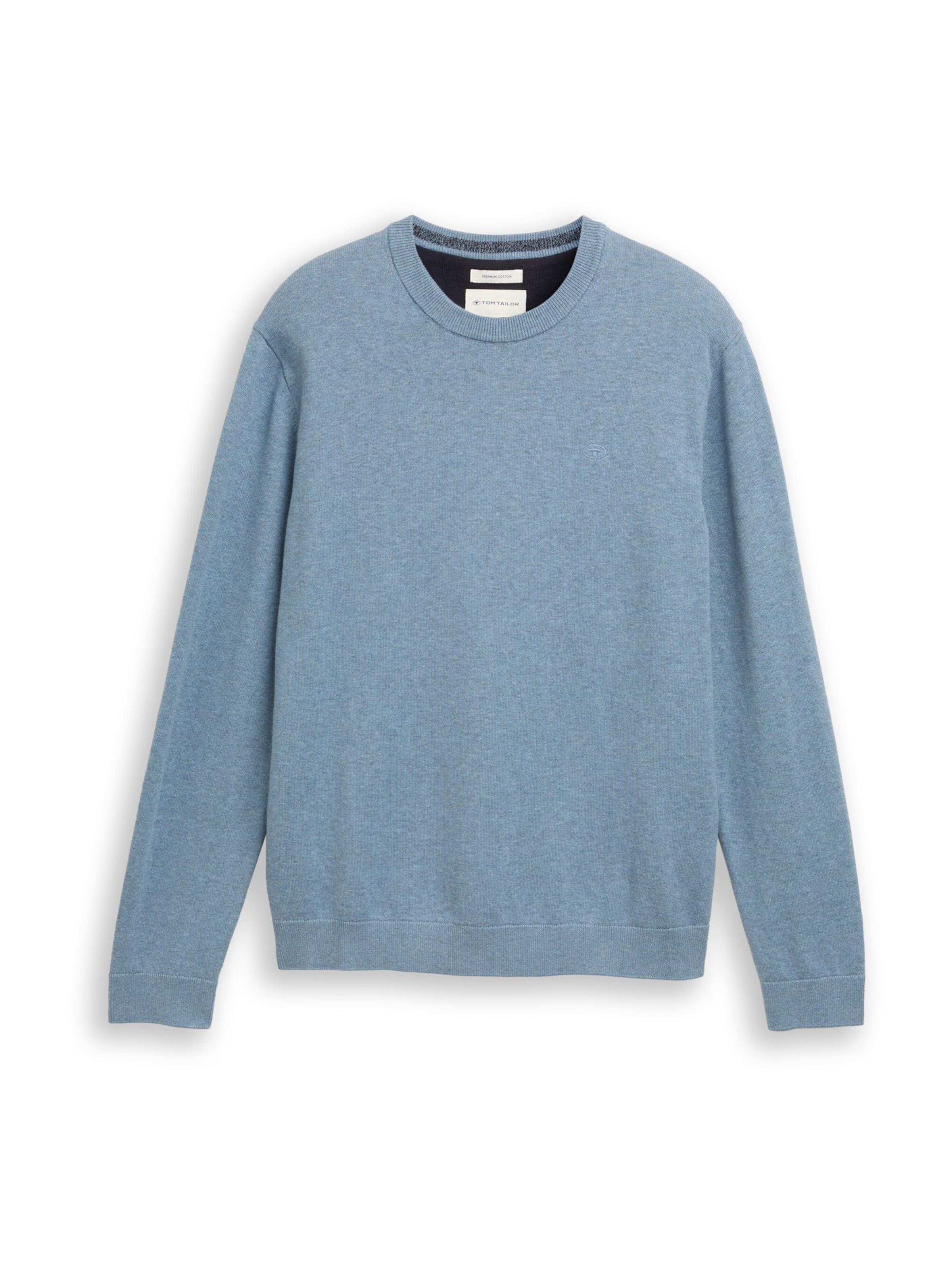 Pull-over TOM TAILOR en bleu : devant