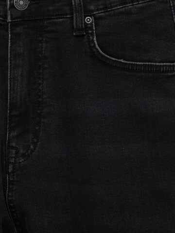 Pull&Bear Skinny Jeans in Schwarz