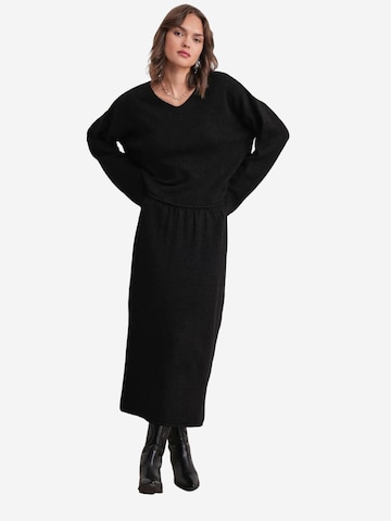 Tenue d'intérieur 'Strick-Koordinaten' MixRay en noir