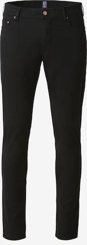 MEYER Chino trousers in Black: front