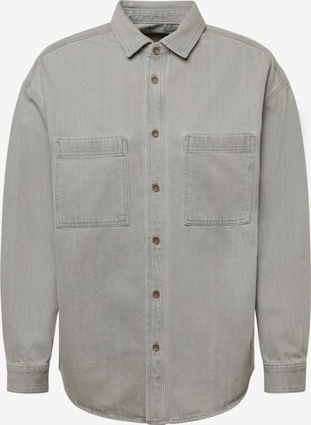 Mavi Regular fit Button Up Shirt 'STEFAN' in Grey: front