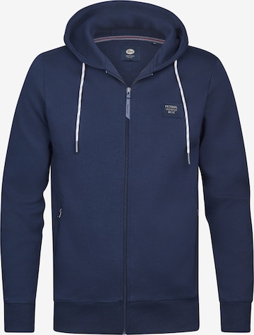 Petrol Industries Collegetakki värissä sininen: etupuoli