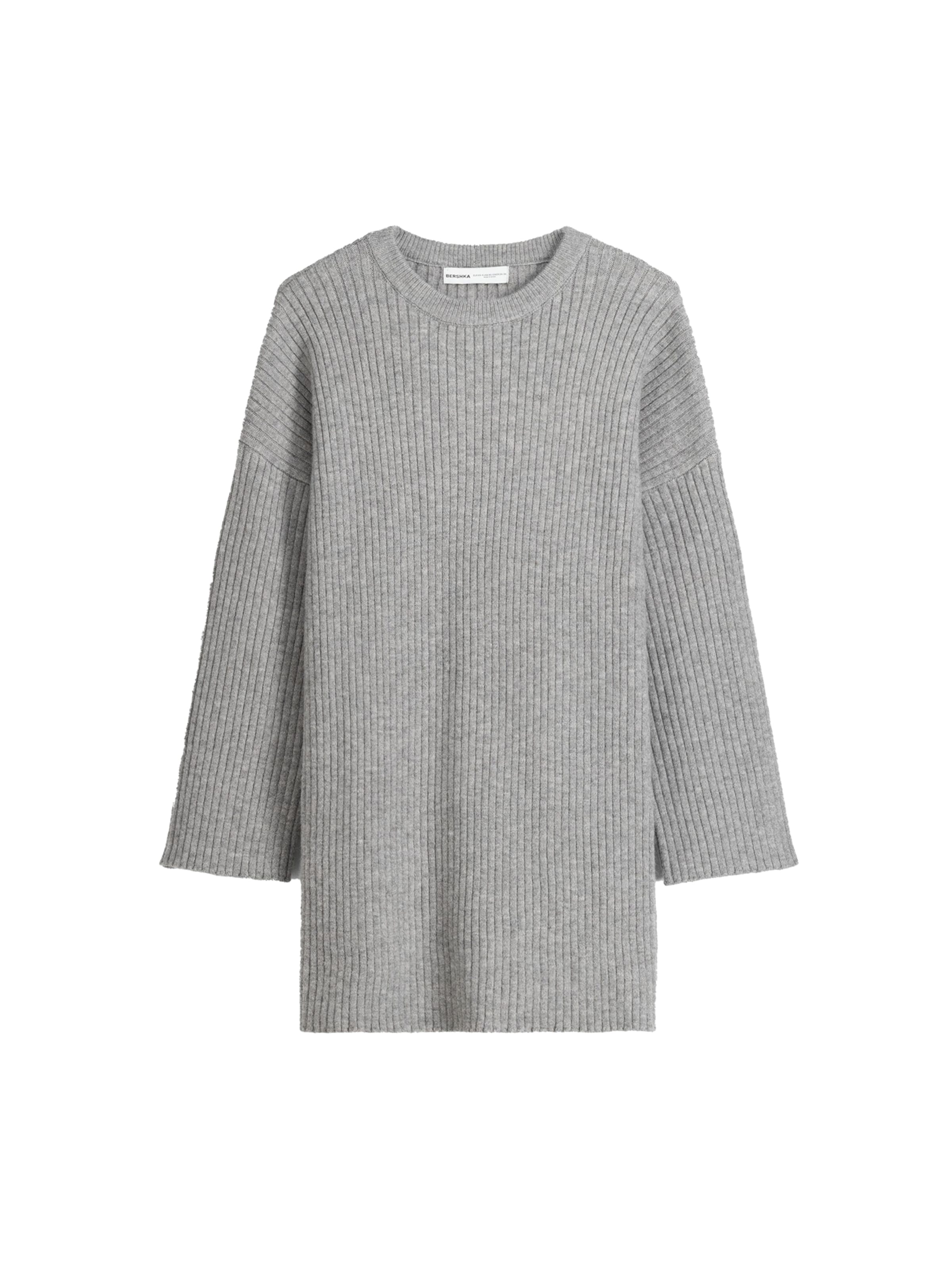 Bershka Kötött ruhák - szürke: elől
