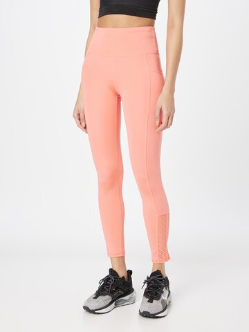 Bally Skinny Sportovní kalhoty – oranžová: přední strana