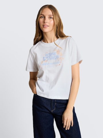 TOM TAILOR DENIM Shirt in White: front