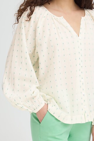 ICHI Pullover 'IHDOTSE' in Weiß