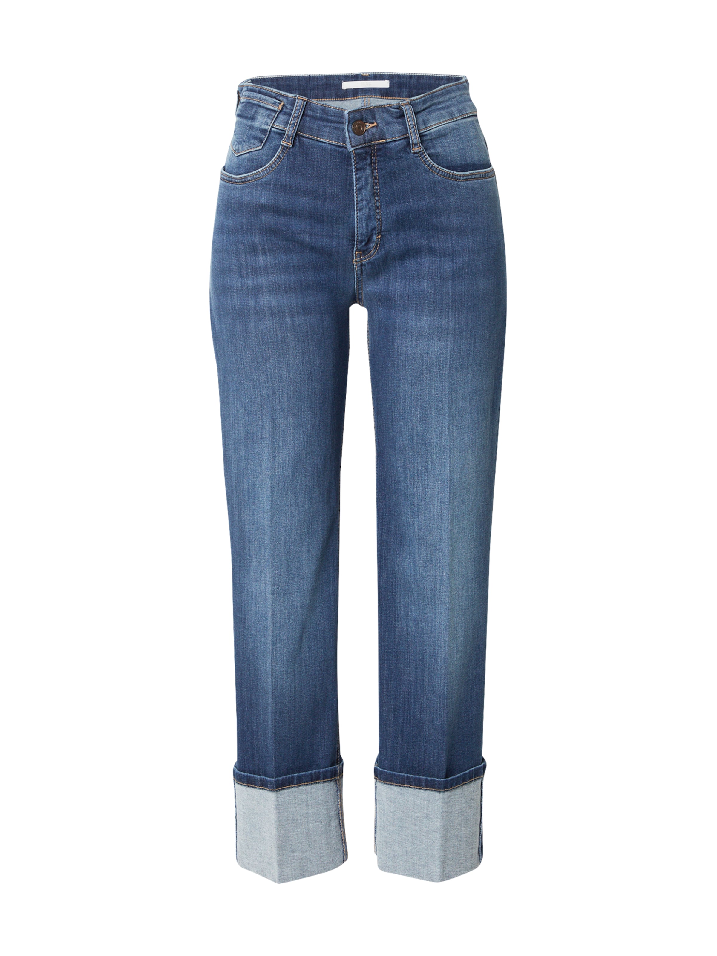 MAC Normalny krój Jeansy 'LAURA' w kolorze niebieski: przód