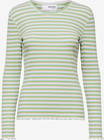 SELECTED FEMME Shirt 'Anna' in Green: front