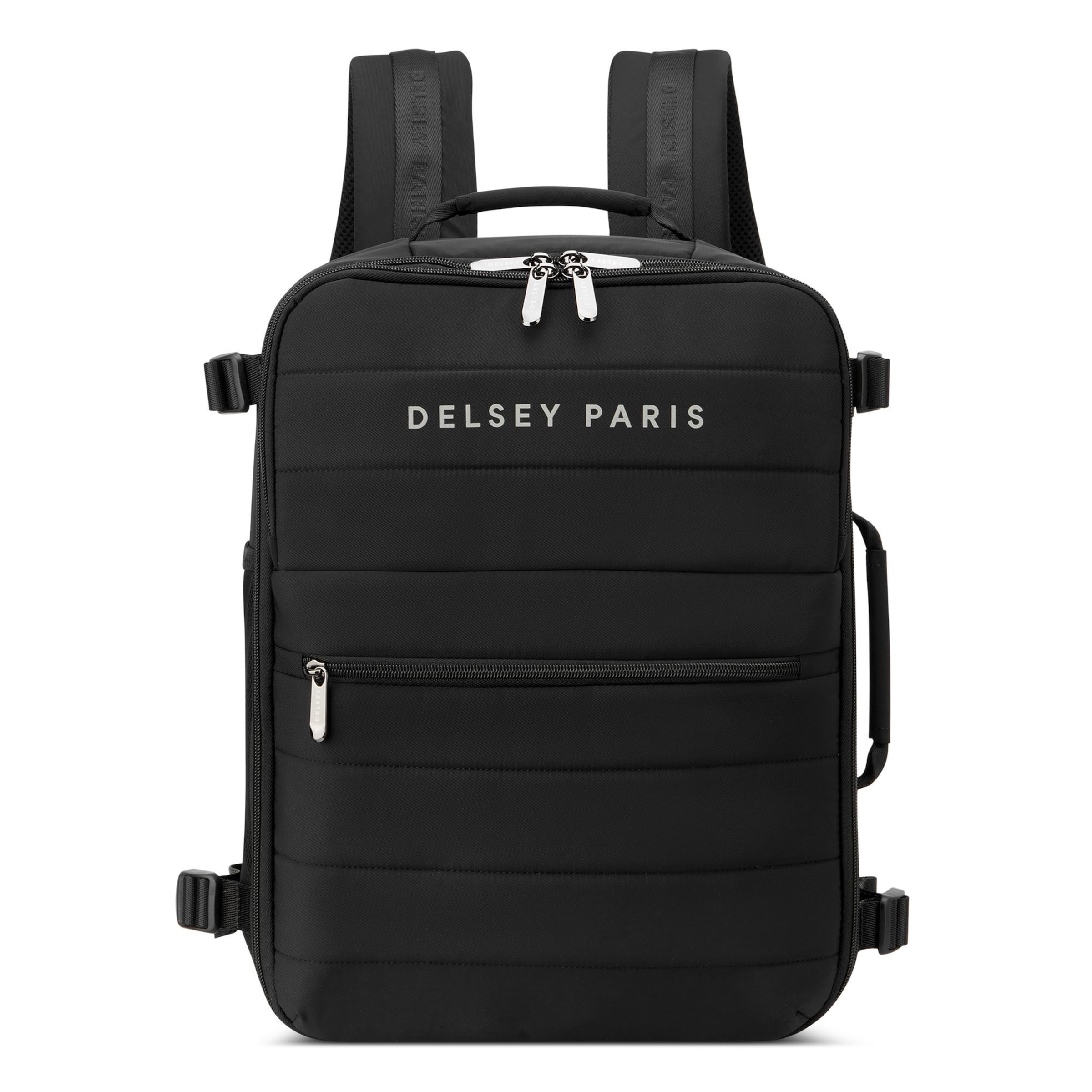 Delsey Paris Backpack 'Shadow 5.0' in Black: front