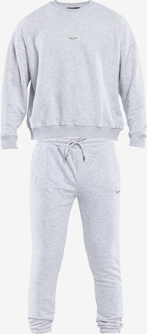 Tom Barron Tracksuit in Grey: front