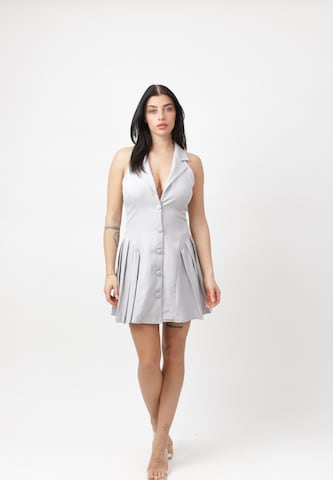 Elara Dress in Grey