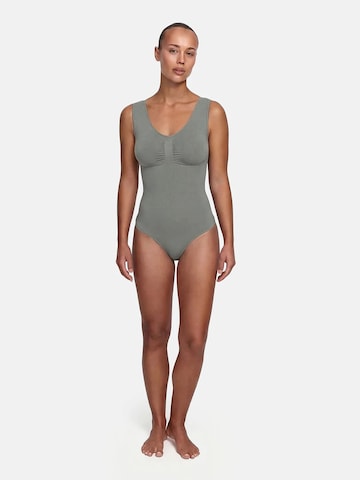 cfab - Body moldeador 'Tank Bodysuit Sculpting Shapewear mit Slip' en gris