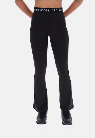 évasé Leggings 'Christine Essentials' Ted Baker en noir : devant