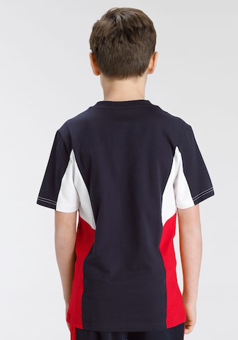 ADIDAS SPORTSWEAR Funkcionalna majica 'Colorblock 3-Stripes  Fit' | črna barva