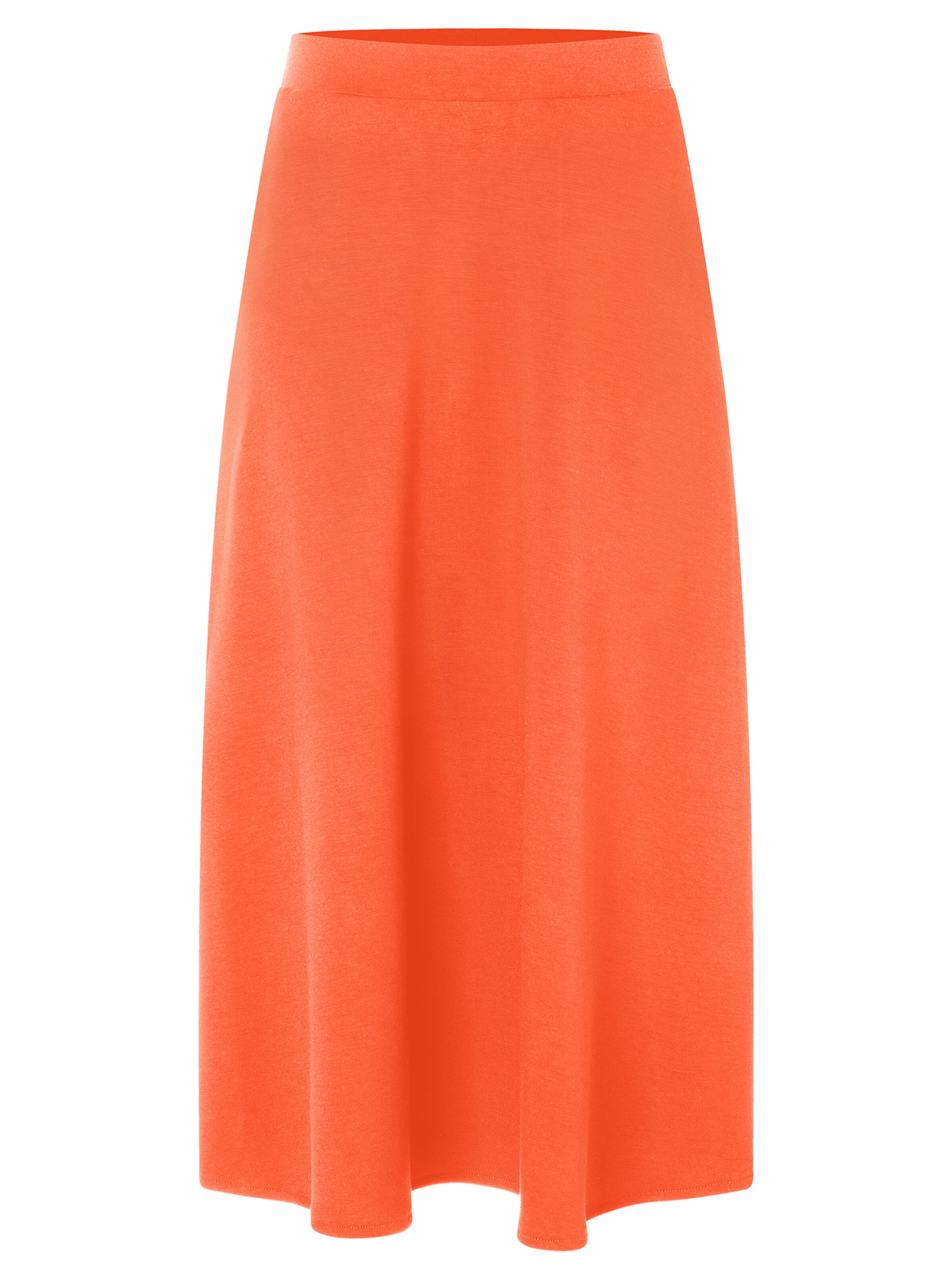 Jupe ' Sekiny ' Ana Alcazar en orange : devant