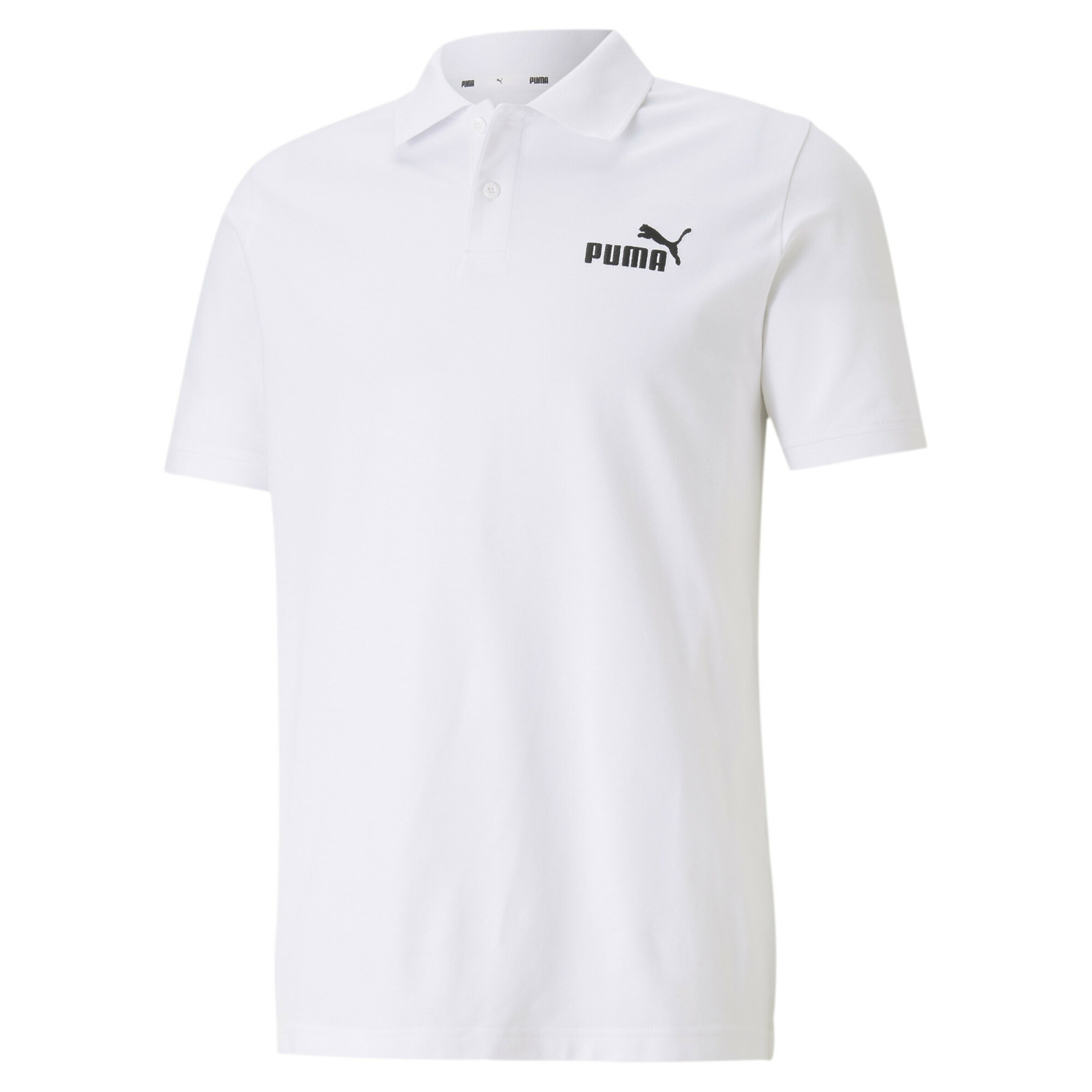 PUMA - Camiseta funcional 'Essentials' en blanco: frente