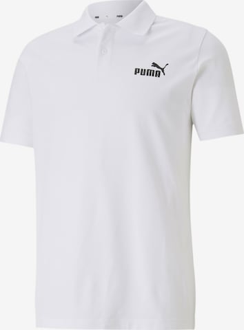 T-Shirt 'Essentials' PUMA en blanc : devant